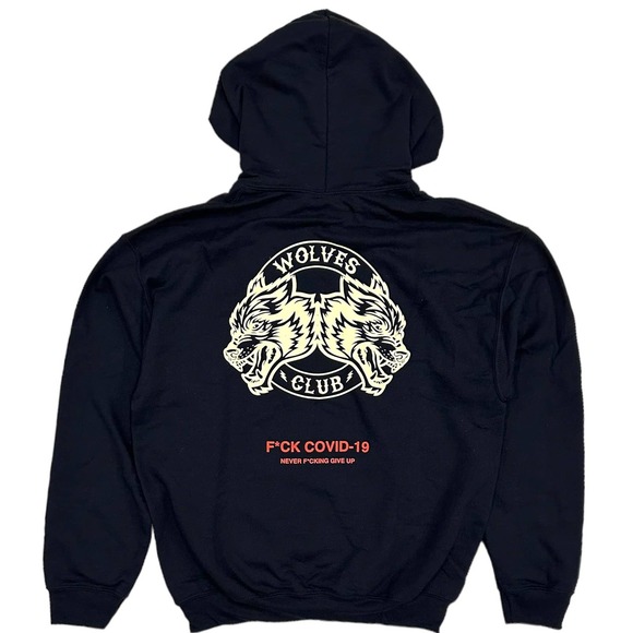 Darc Sport Black Wolves Club Hoodie - Picture 1 of 2